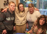 Laura and Housemates